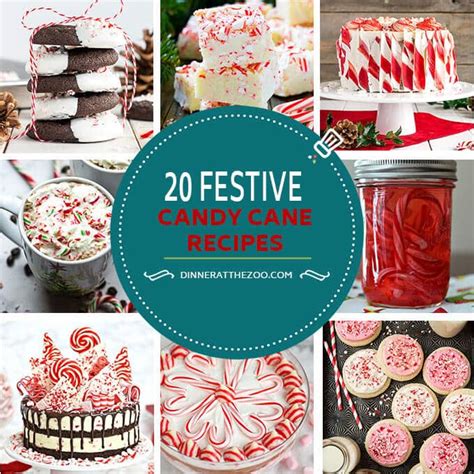 20 Festive Candy Cane Recipes - Dinner at the Zoo