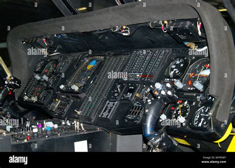 Helicopter Cockpit SH 60 Seahawk on USS Midway Stock Photo - Alamy