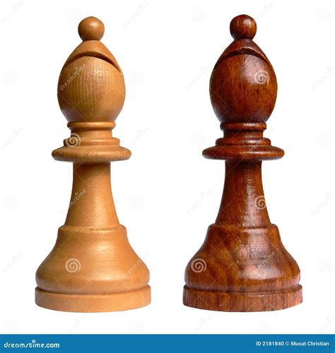 Isolated Chess Bishop Stock Photo - Image: 2181840