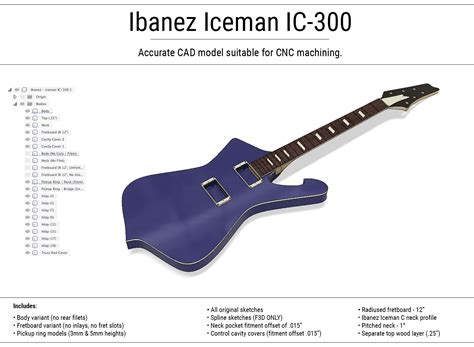 Ibanez Baritone Neck | tunersread.com