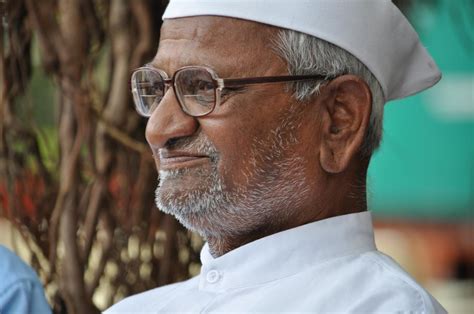 Anna Hazare (Kisan Baburao Hazare) - Celebrity biography, zodiac sign and famous quotes