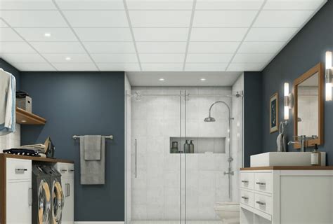 5 Bathroom Ceiling Material Ideas for Solid Functionality and Great ...