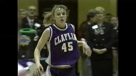 Jackie Stiles Claflin High School State Basketball Highlights 1997 ...