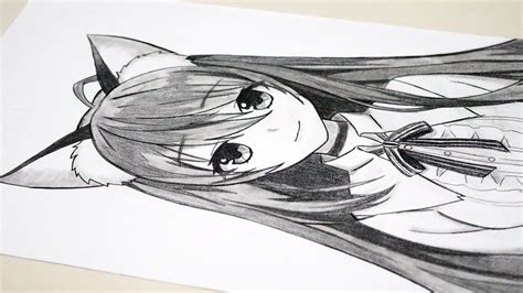 Share 67+ anime girl pencil drawing best - in.cdgdbentre