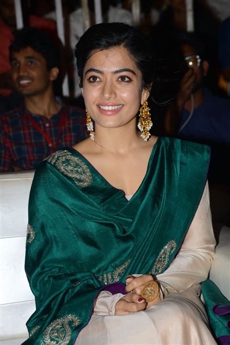 Rashmika Mandanna at Bheeshma Movie Thanks Meet Photos