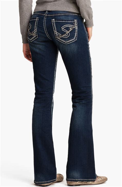 Silver Jeans Co. 'Twisted' Bootcut Jeans (Juniors) | Nordstrom