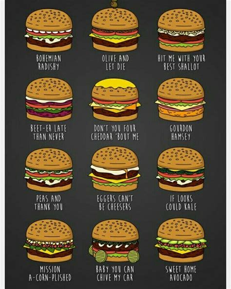 If only these burger names were real | Bobs burgers, Burger, Bob