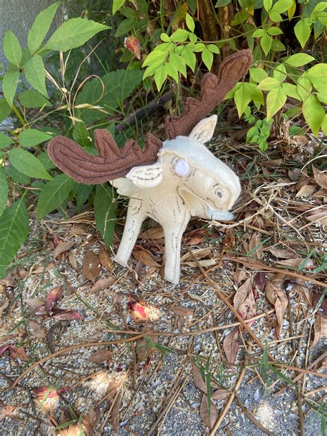 Specter Moose of Maine cryptid chibi doll | Etsy