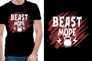 Beast Mode Logo Design Graphic by sahirtshirt · Creative Fabrica