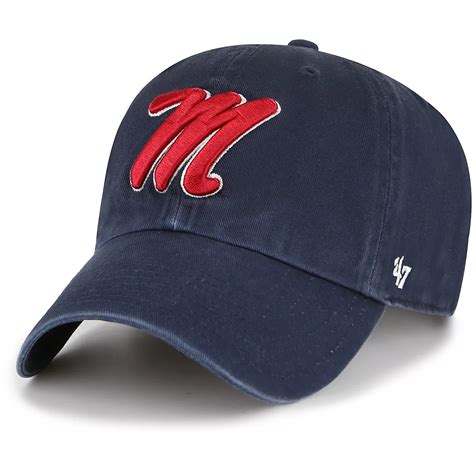 '47 University of Mississippi Primary Logo Clean Up Cap | Academy