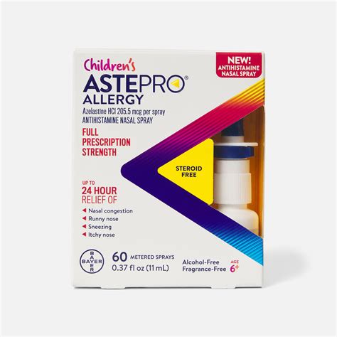 FSA Eligible Children's Astepro®Allergy Nasal Spray, 24-hour Allergy Relief, Steroid-Free ...