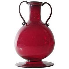 VITTORIO ZECCHIN Rare “Biasato” colored glass vase, 1925-1930. | Glass ...
