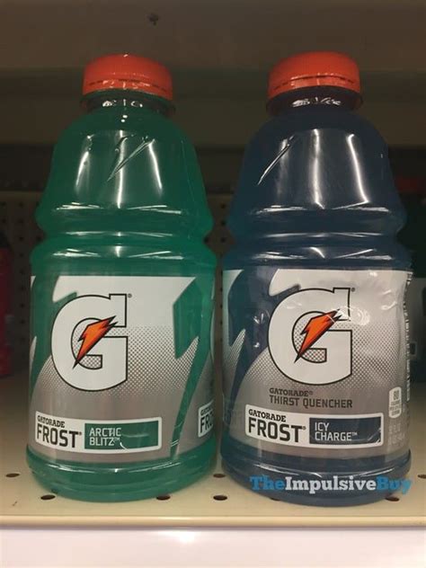 SPOTTED ON SHELVES: Gatorade Frost Arctic Blitz and Icy Charge - The ...