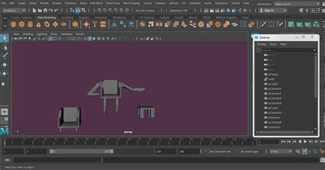 table and chair 1 – Animation