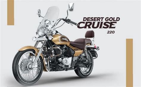 Bajaj Avenger Cruise 220 Launched in New Desert Gold Colour Option - NDTV CarAndBike