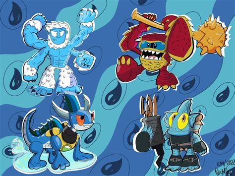 The Original Water Skylanders : r/skylanders