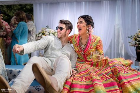 Priyanka Chopra and Nick Jonas Share Colorful Mehendi Ceremony Photos Following Their Wedding