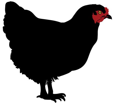 File:Chicken silhouette 02.svg | Chicken silhouette, Farm prints, Silhouette