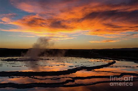 Great Fountain Geyser Photograph by Tibor Vari - Fine Art America