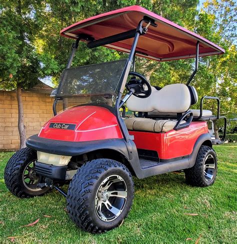 2007 Club Car Precedent 48 Volt Electric 4 Passenger Golf Cart Lifted