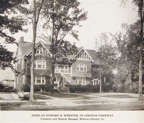 Historical photograph of The Edward H. Webster home Webster, Photograph, Views, Places, House ...