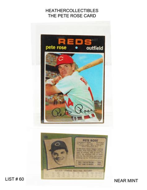 Pete Rose Card 100, Baseball Cards, Sport Fan, Cincinnati Reds, Vintage ...