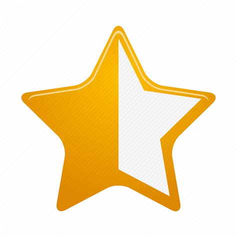 Full, half, star, bookmark, favorite, like, rating icon - Download on Iconfinder