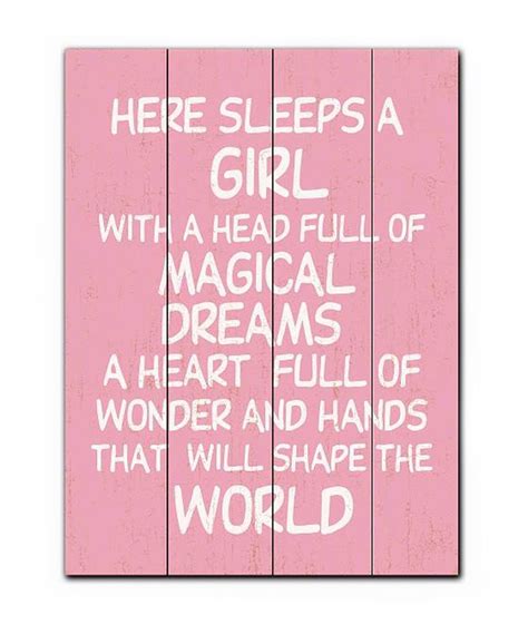 Here Sleeps a Girl Wall Sign | zulily Shutterfly Photo Book, Decorative ...