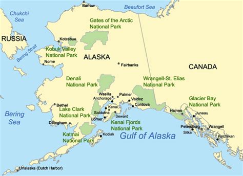 Alaska national parks list