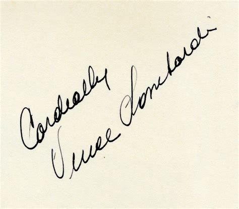 Vince Lombardi | PSA AutographFacts℠