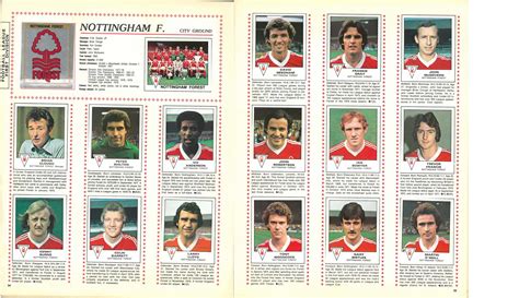 Nottingham Forest: The Panini years — 1980