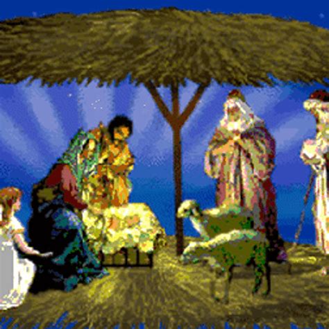 Moon Rays At Nativity Of Jesus Christ GIF | GIFDB.com