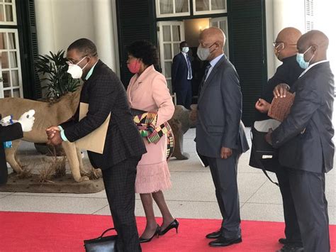 PICTURES: The South Africa envoys met President Emmerson Mnangagwa at ...