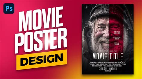 Movie Poster Design in photoshop + FREE PSD DOWNLOAD - YouTube