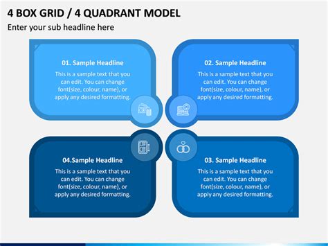 4 Box Grid PowerPoint and Google Slides Template - PPT Slides