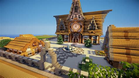 Medieval Town Sq. Minecraft Map