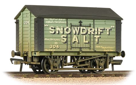 Bachmann Branchline, 33-182A, 10 Ton Covered Salt Wagon, ‘Snowdrift Salt’, OO Scale – Aurora Trains