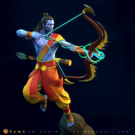 ArtStation - RAMA, SM Bonin | Ram photos, Shri ram photo, God illustrations