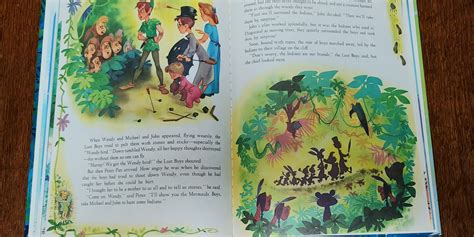 Walt Disney's Peter Pan - 1978 Golden Book - James M Barrie - Vintage ...