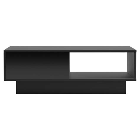 Buy Artiss Coffee Table Led Lights Black - MyDeal