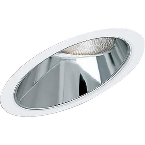 Shop Progress Lighting Clear Alzak Reflector Recessed Light Trim (Fits ...