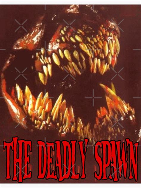 "The Deadly Spawn Horror Film" Sticker for Sale by LeonaVanxi | Redbubble