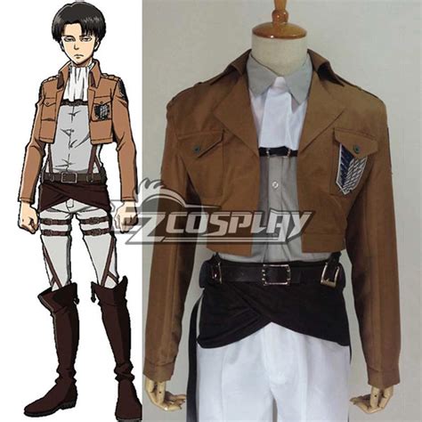 Attack on Titan Shingeki No Kyojin Levi Ackerman Rivai Akkaman Special Operations Squad Leader ...