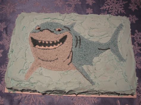 King of Cakes: Bruce the Shark from Finding Nemo