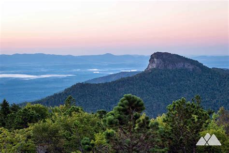 Linville Gorge Camping near Table Rock and Hawksbill Mountain