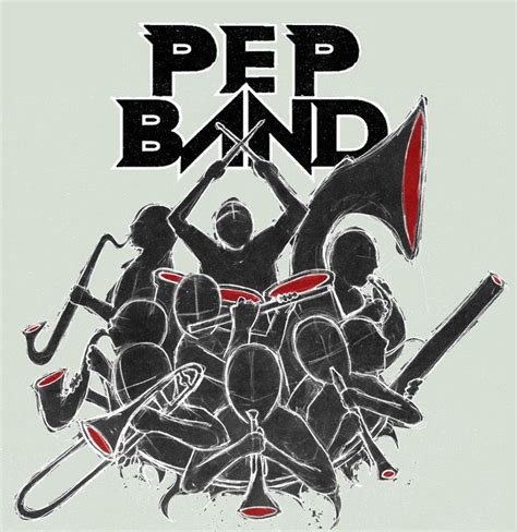 Pep Band Logo by majorazero on deviantART | Band logos, Pep, Band