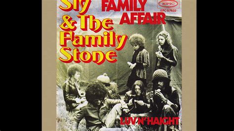 Sly & The Family Stone ~ Family Affair 1971 Disco Purrfection Version ...