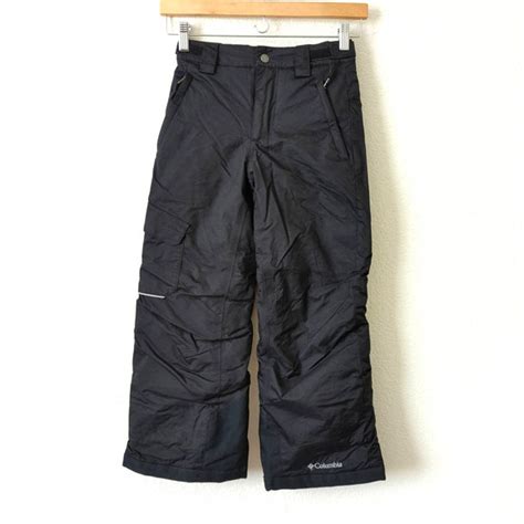 Columbia | Bottoms | Columbia Kids Snow Pants Black Small 6 7 Omni Heat Insulated Waterproof ...