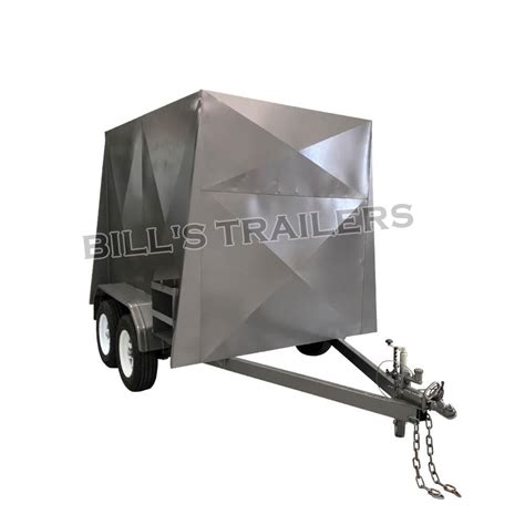 8x5-Tandem Fully Enclosed Trailer With Full Ramp » Bill's Trailers ...