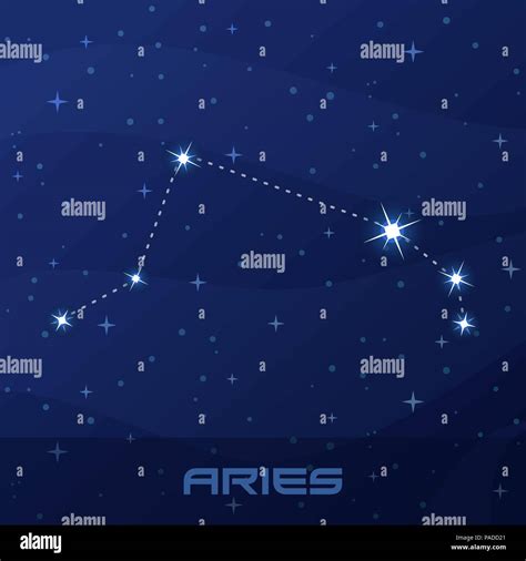 Aries constellation map hi-res stock photography and images - Alamy